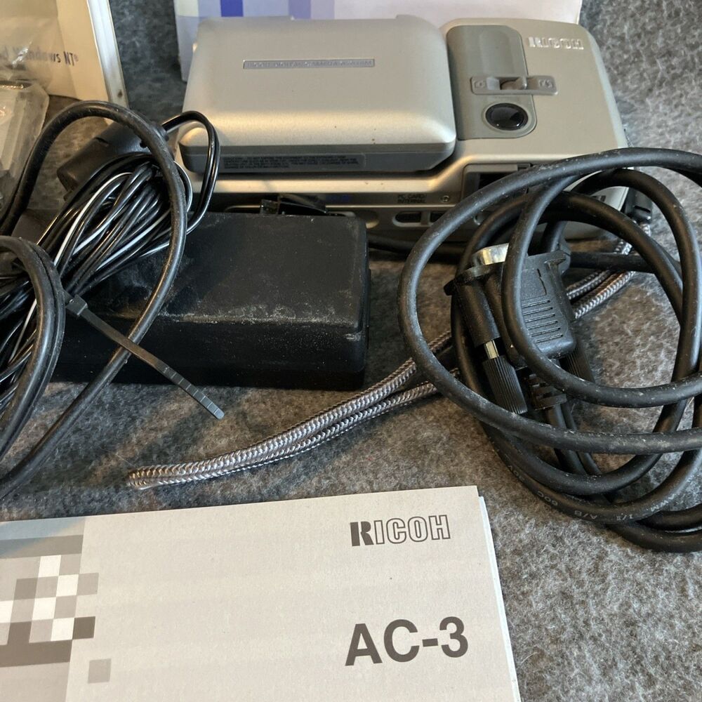 Vintage Ricoh RDC-2 Digital Camera System DM-2 LCD DR With Manuals - Picture 7 of 12